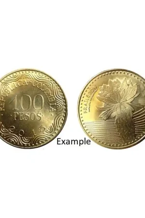 Colombia 2022 100 Pesos Unc Wysoka jakość