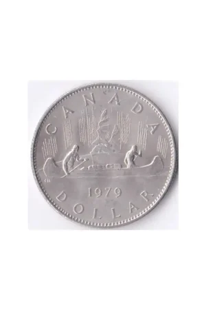Canada Dollar 1979 Zf+ Autentyczny