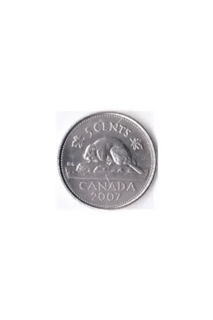 Popularny Canada 5 Cents 2007Zf