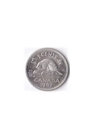 Szybka dostawa Canada 5 Cents 1987 Zf