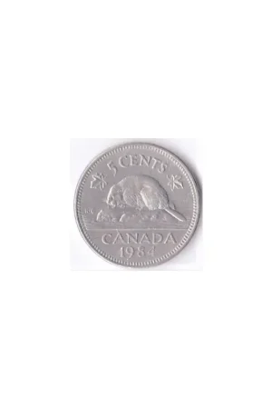 Canada 5 Cents 1984 Zf Autentyczny