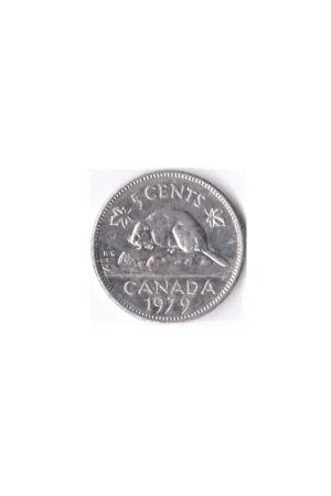 Canada 5 Cents 1979 Zf Oryginalny