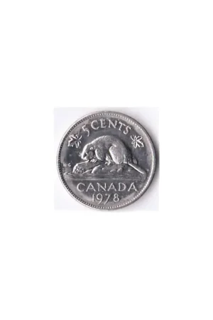 Ostatnia szansa Canada 5 Cents 1978 Zf