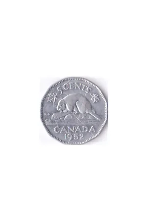 Canada 5 Cent 1952 Fr Zwrot pieniędzy