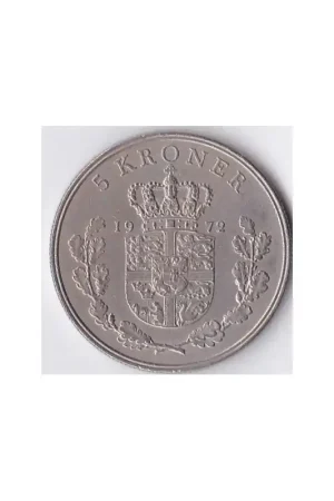 Denemarken 5 Kroner 1972 Promocja