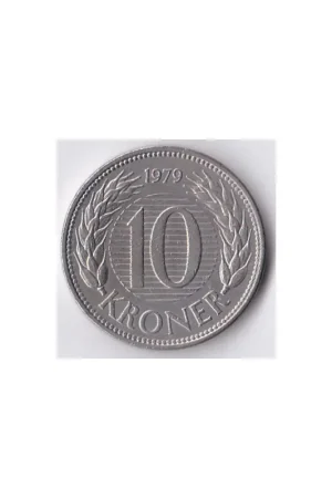 Bezpieczna płatność Denemarken 10 Kroner 1979