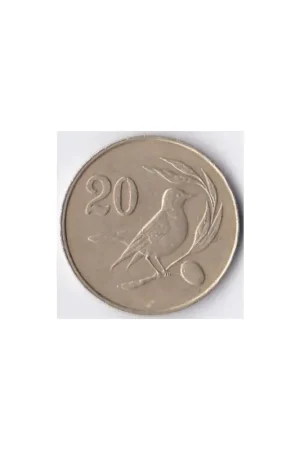 Cyprus 20 Cent 1983 Fr Bezpieczna płatność