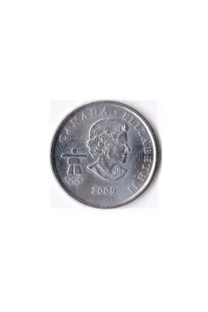 Canada 25 Cents 2009 Vancouver Olympic Games 2010 Skating Pr Tylko dziś