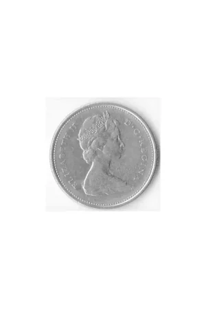 Canada 25 Cents 1977 Zf Autentyczny