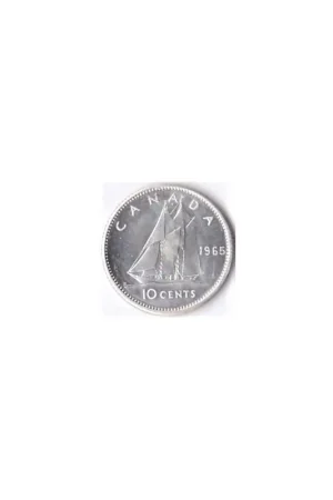 Ekspresowa dostawa Canada 10 cents 1965 Zf