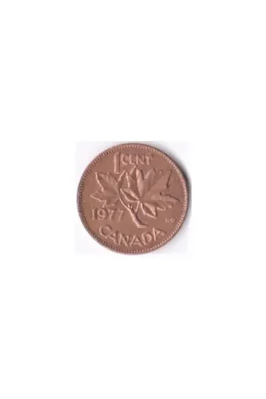 Canada 1 Cents 1977 Zf Szybka dostawa
