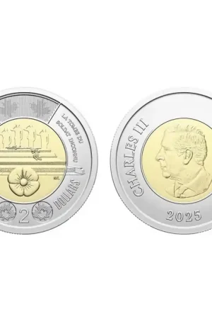 Canada 2025 2 Dollar 'De onbekende soldaat' Unc Wysoka jakość
