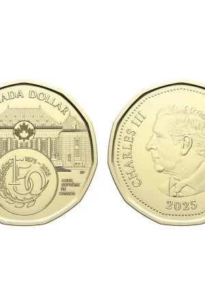 Wyprzedaż Canada 2025 1 Dollar '150th ann. of the Supreme Court' Unc