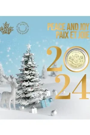 Canada 2024 Bu set met 5 munten 'Holiday gift set' Met een speciale dollar Darmowa dostawa