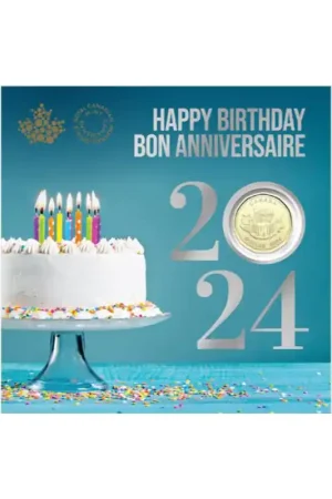 Canada 2024 '' Bu set met 5 munten 'Birthday gift set' Met een speciale dollar. Kup teraz