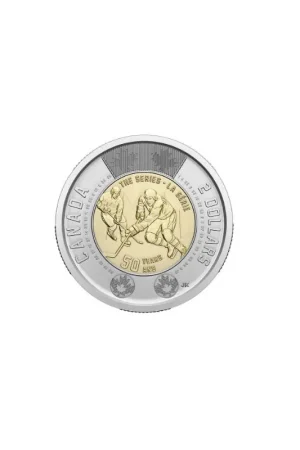 Promocja Canada 2022 2 Dollar '50 years hockey' Unc