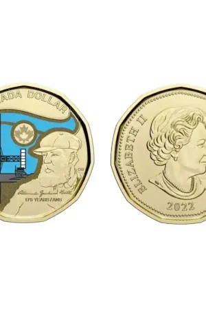 Niska cena Canada 2022 1 Dollar 'Alexander Graham Bell' Unc gekleurd