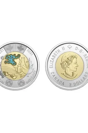 Canada 2021 2 Dollar 'Insuline' Unc Gekleurd Najlepsza cena