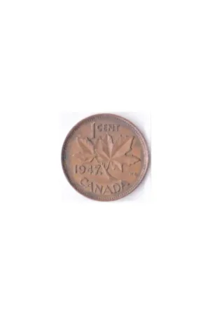 Canada 1 Cent 1947 Fr Ekspresowa dostawa