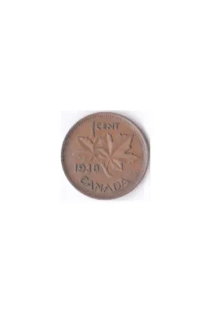 Oferta limitowana Canada 1 Cent 1938 Fr