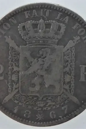 Oferta België 1867 2 Francs Fr
