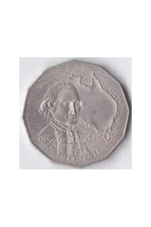 Bezpieczna płatność Australië 50 Cents 1970