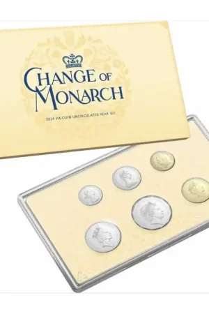 Ostatnia szansa Australië 2024 'Change of Monarch set' Unc