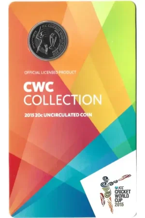 Promocja Australië 2015 20 Cent Unc 'ICC Cricket World Cup'
