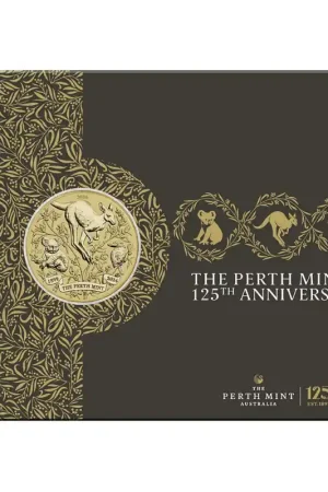 Tani Australië 1 Dollar 2024 '125th Anniversary of the Perth Mint' in blister Bu