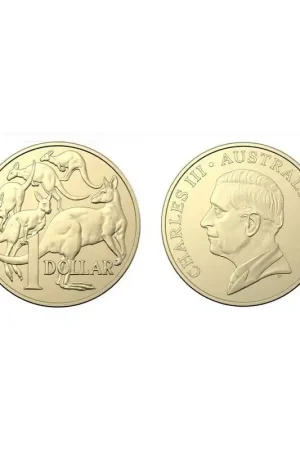 Australië 1 Dollar2023 'King Charles' Unc Tylko dziś