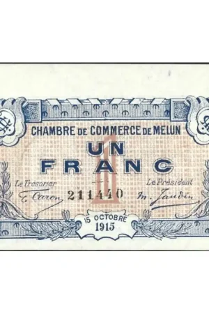 Oferta Frankrijk 1915 Chambre de Commerce du Melun Pr