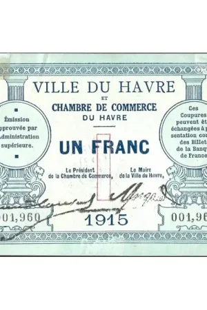 Frankrijk 1915 Chambre de Commerce du Havre Pr Oferta limitowana