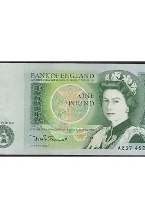 377b Groot-Brittanië 1 Pound Unc Premium