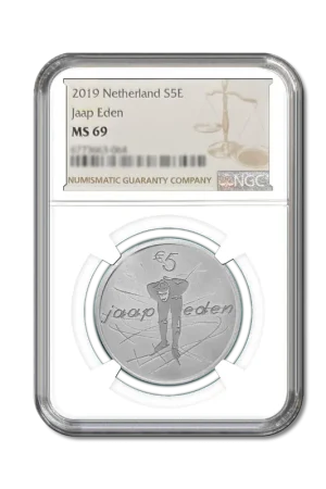 Jaap Eden Vijfje 2019 Zilver Proof (MS69) - Koninklijke Nederlandse Munt Szybka dostawa