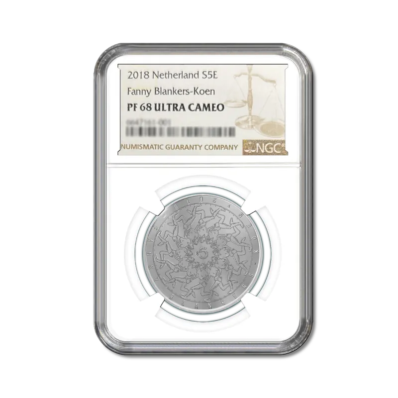 Kup teraz Fanny Blankers-Koen Vijfje 2018 Zilver Proof (PF68 Ultra Cameo) - Koninklijke Nederlandse Munt
