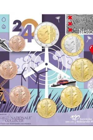 Zwrot pieniędzy Jaarset Nederland 2024 UNC-kwaliteit - Koninklijke Nederlandse Munt