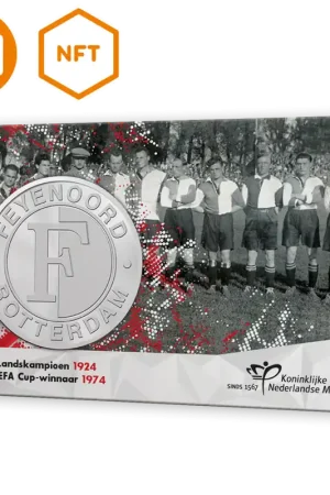 Rabat Feyenoord penning in coincard + NFT