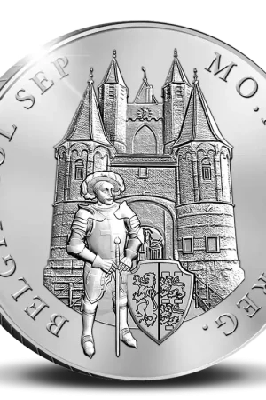 Autentyczny Zilveren Dukaat Amsterdamse Poort 2024