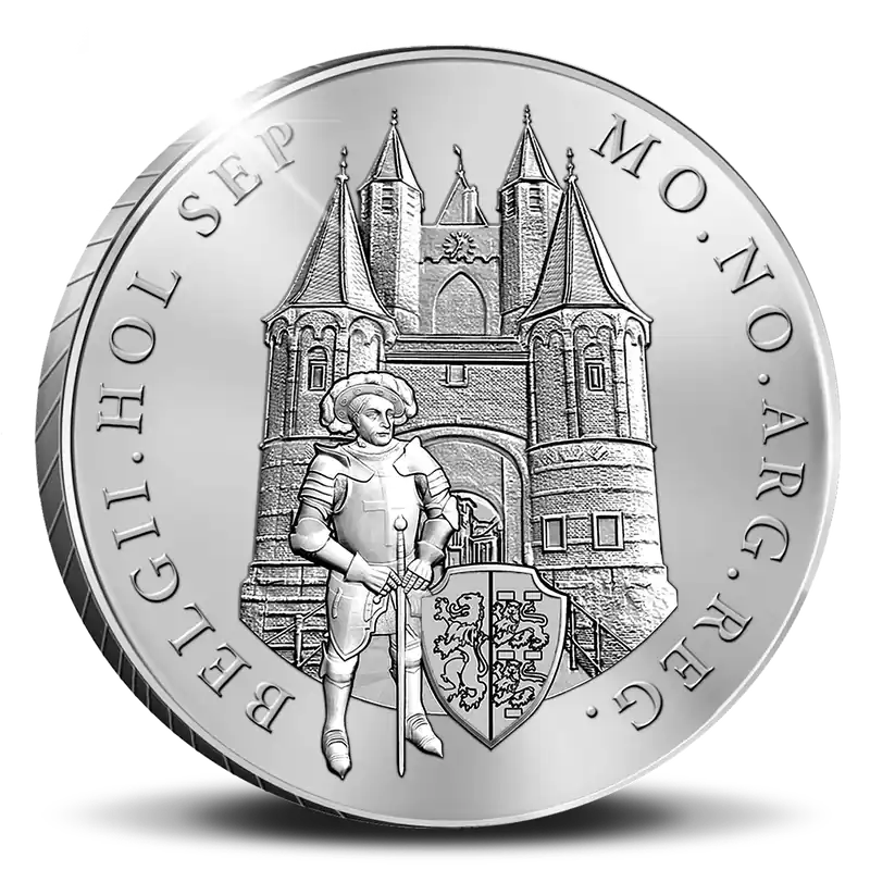 Autentyczny Zilveren Dukaat Amsterdamse Poort 2024