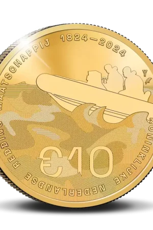 Wysoka jakość KNRM 200 Jaar 2024 Gouden Tientje