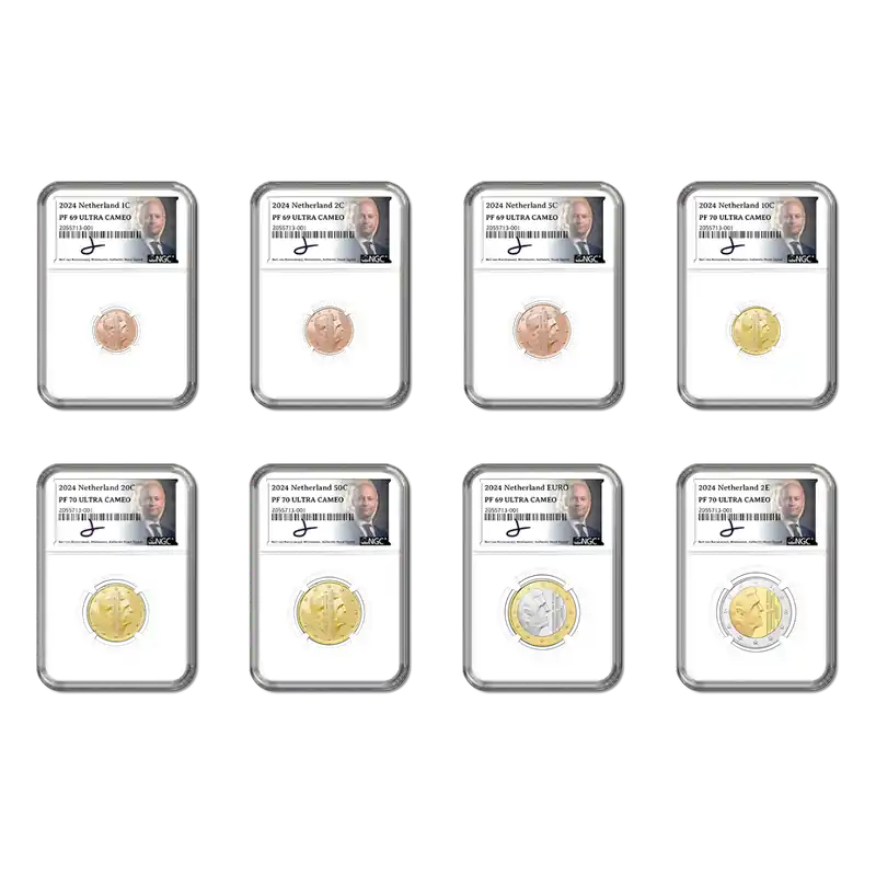 Jaarset 2024 – Muntmeester Editie (Prestige) Wysoka jakość