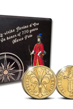 Officiële Herslag: Florin d’ Oro Goud 2 ounce - Koninklijke Nederlandse Munt Oryginalny