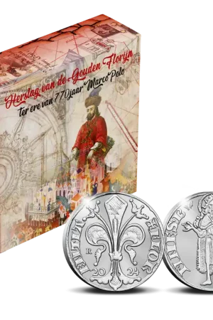 Officiële Herslag: Florin d’ Oro Zilver2 Ounce- Koninklijke Nederlandse Munt Wysoka jakość