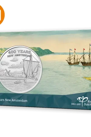 400 jaar Nieuw-Amsterdam – penning in coincard Niska cena