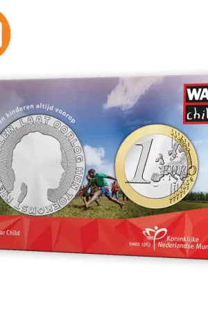 Tani 30 jaar War Child in coincard