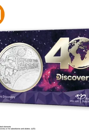 40 jaar Discovery – penning in coincard Ostatnia szansa