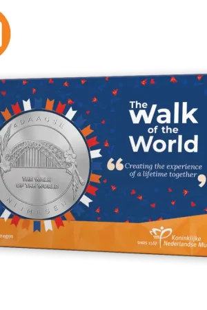 4Daagse Nijmegen penning in coincard Nowość