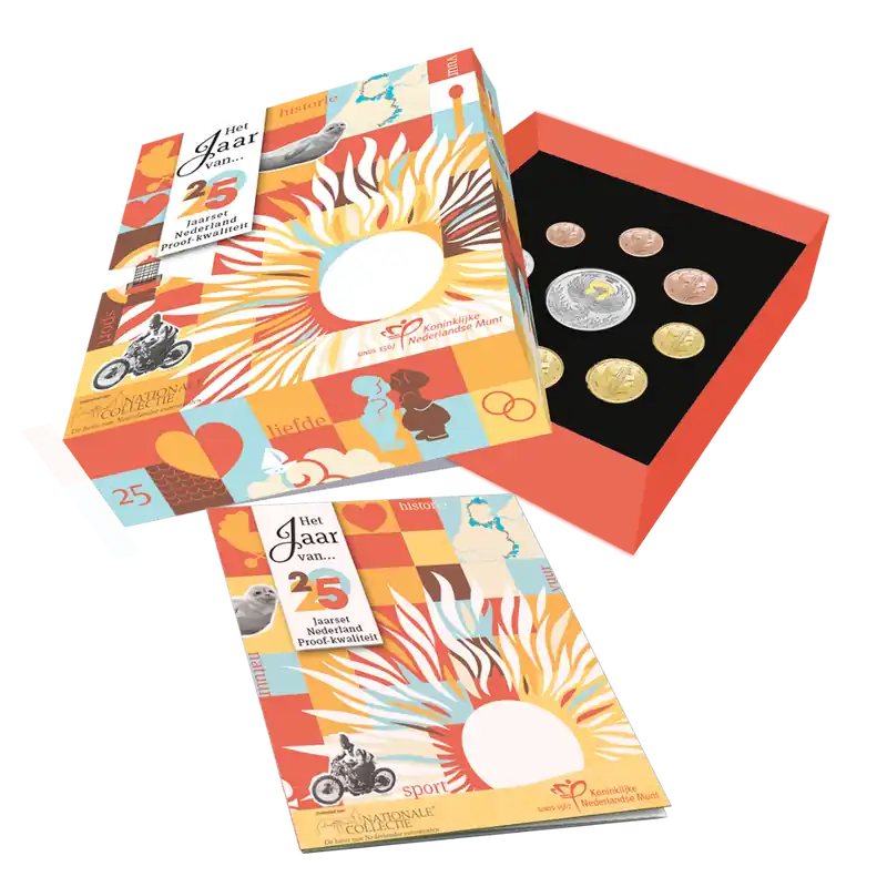 Jaarset Nederland 2025 Proof-kwaliteit Oferta limitowana