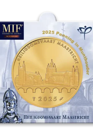 Nowość Penning 2025: heiligdomsvaart Maastricht in munthouder