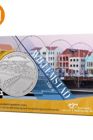 Wyprzedaż Willemstad Vijfje 2023 UNC-kwaliteit in coincard